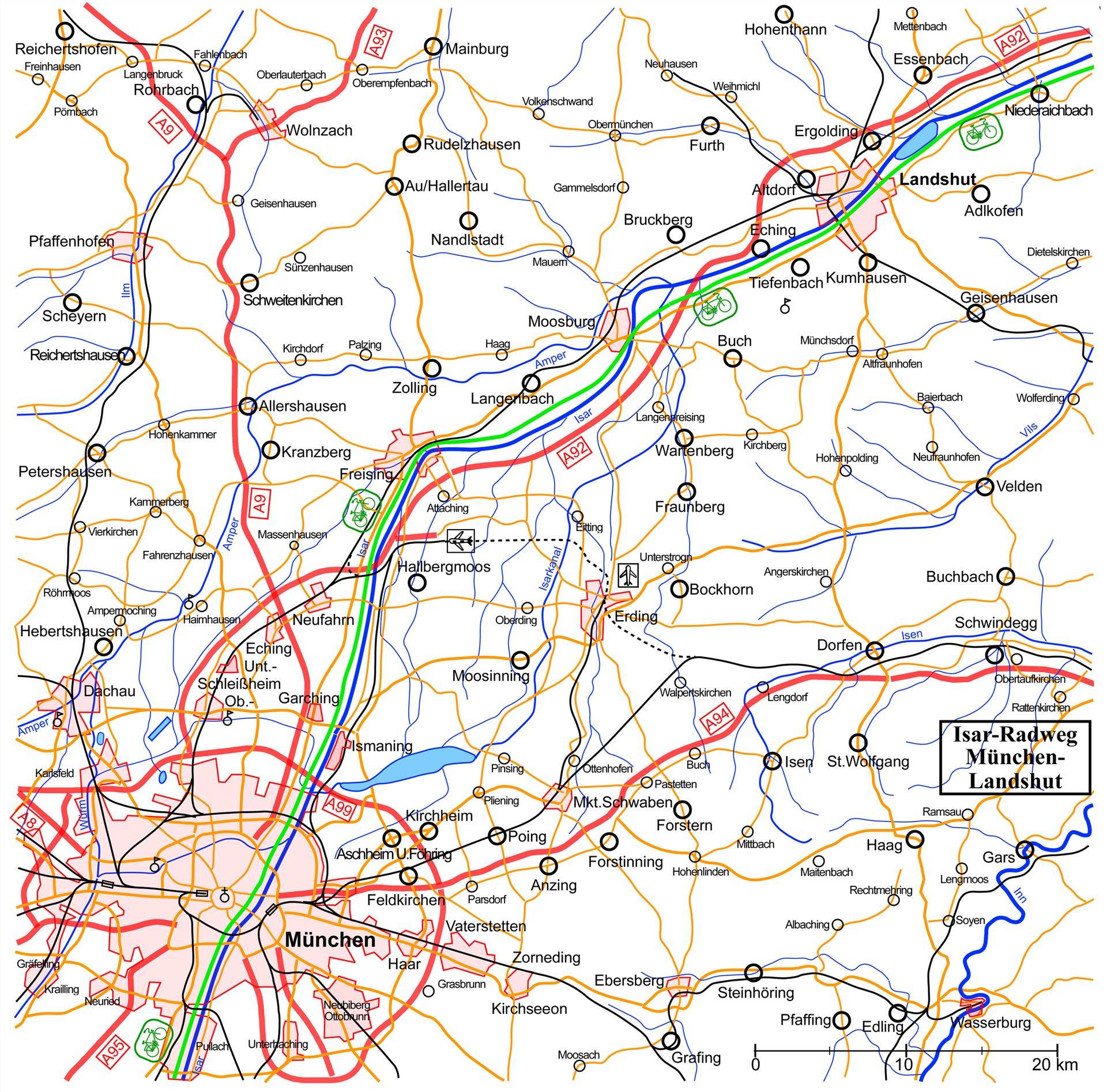 Isarbuch Band 2 "Der Radweg"